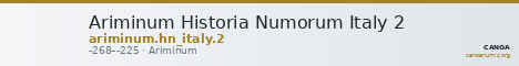 Ariminum Historia Numorum Italy 2 — CANOA