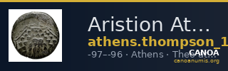 Aristion Athens Thompson 1961 959bis-989 — CANOA