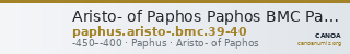 Aristo- of Paphos Paphos BMC Paphus 39-40 — CANOA