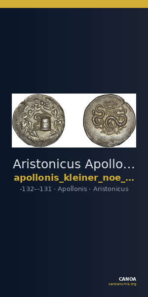 Aristonicus Apollonis Kleiner and Noe 1977 2 — CANOA