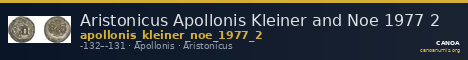 Aristonicus Apollonis Kleiner and Noe 1977 2 — CANOA
