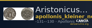 Aristonicus Apollonis Kleiner and Noe 1977 3 — CANOA