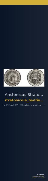 Aristonicus Stratoniceia-Hadrianopolis Kleiner and Noe 1977 p. 104, 4 — CANOA