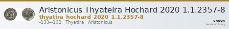 Aristonicus Thyateira Hochard 2020 1.1.2357-8 — CANOA