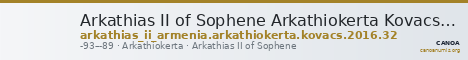 Arkathias II of Sophene Arkathiokerta Kovacs 2016 32 — CANOA