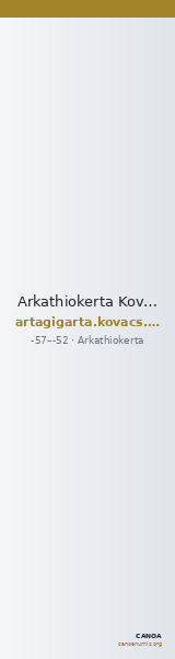 Arkathiokerta Kovacs 2016 208 — CANOA