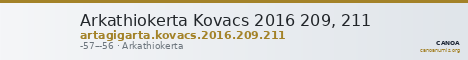 Arkathiokerta Kovacs 2016 209, 211 — CANOA