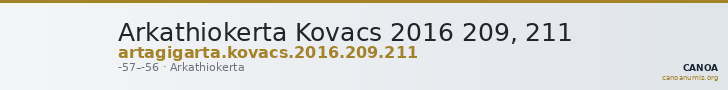 Arkathiokerta Kovacs 2016 209, 211 — CANOA