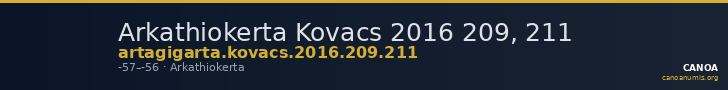 Arkathiokerta Kovacs 2016 209, 211 — CANOA