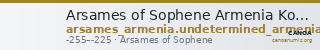 Arsames of Sophene Armenia Kovacs 2016 9 — CANOA