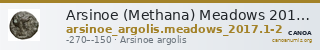 Arsinoe (Methana) Meadows 2017 Arsinoe groups 1-2 — CANOA