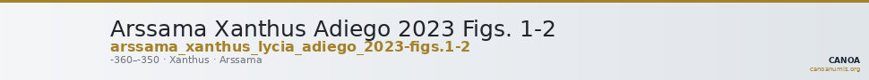 Arssama Xanthus Adiego 2023 Figs. 1-2 — CANOA