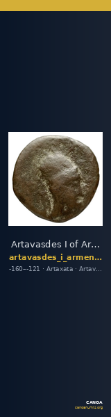 Artavasdes I of Armenia Artaxata Kovacs 2016 49 — CANOA