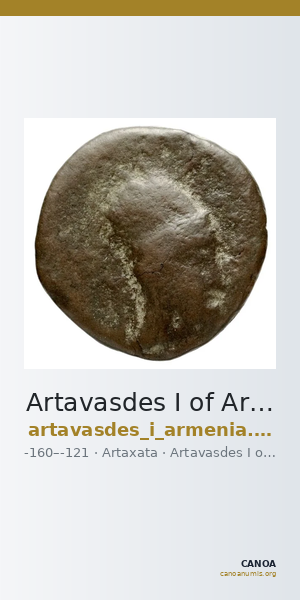 Artavasdes I of Armenia Artaxata Kovacs 2016 49 — CANOA