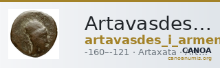 Artavasdes I of Armenia Artaxata Kovacs 2016 49 — CANOA