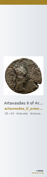 Artavasdes II of Armenia Artaxata Kovacs 2016 167 — CANOA