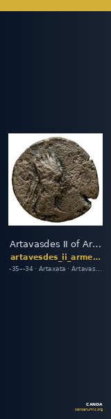 Artavasdes II of Armenia Artaxata Kovacs 2016 167 — CANOA