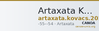 Artaxata Kovacs 2016 214, 217 — CANOA