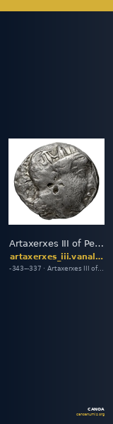 Artaxerxes III of Persia Egypt van Alfen 2002 V "Artaxerxes" — CANOA