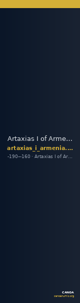 Artaxias I of Armenia Armenia Kovacs 2016 42 — CANOA