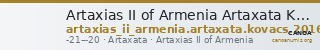 Artaxias II of Armenia Artaxata Kovacs 2016 171 — CANOA