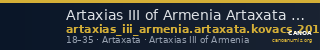 Artaxias III of Armenia Artaxata Kovacs 2016 189 — CANOA