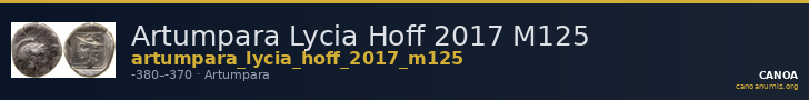 Artumpara Lycia Hoff 2017 M125 — CANOA