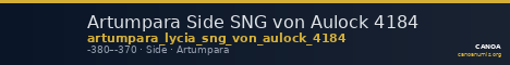 Artumpara Side SNG von Aulock 4184 — CANOA