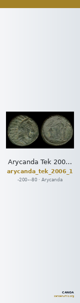 Arycanda Tek 2006 1 — CANOA