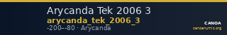 Arycanda Tek 2006 3 — CANOA