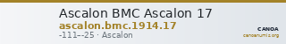Ascalon BMC Ascalon 17 — CANOA