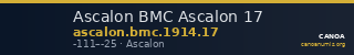 Ascalon BMC Ascalon 17 — CANOA