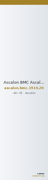 Ascalon BMC Ascalon 20 — CANOA