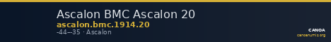 Ascalon BMC Ascalon 20 — CANOA