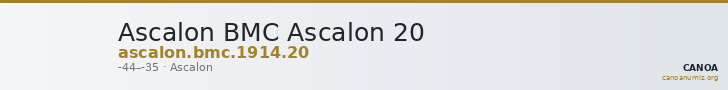 Ascalon BMC Ascalon 20 — CANOA