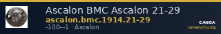 Ascalon BMC Ascalon 21-29 — CANOA