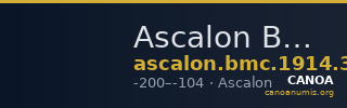 Ascalon BMC Ascalon 3-4 — CANOA