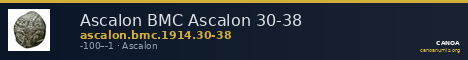 Ascalon BMC Ascalon 30-38 — CANOA