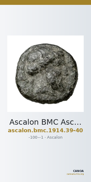 Ascalon BMC Ascalon 39-40 — CANOA
