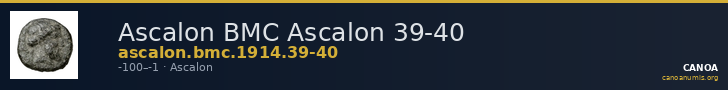 Ascalon BMC Ascalon 39-40 — CANOA