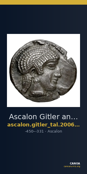 Ascalon Gitler and Tal 2006 4.2.III.2-4 — CANOA