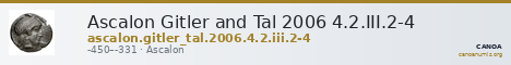 Ascalon Gitler and Tal 2006 4.2.III.2-4 — CANOA