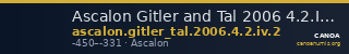 Ascalon Gitler and Tal 2006 4.2.IV.2 — CANOA