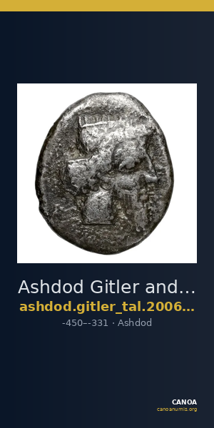 Ashdod Gitler and Tal 2006 4.1.II.11 — CANOA