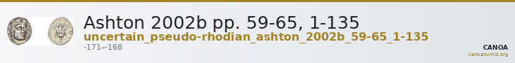 Ashton 2002b pp. 59-65, 1-135 — CANOA