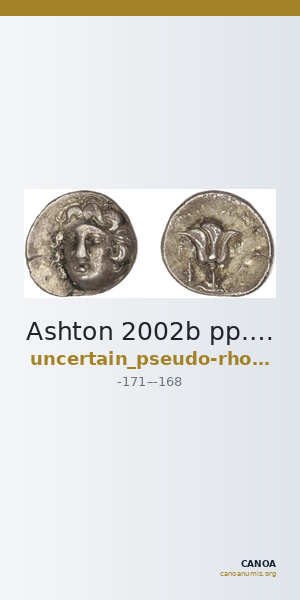 Ashton 2002b pp. 68-70, 1-48 — CANOA