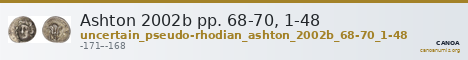 Ashton 2002b pp. 68-70, 1-48 — CANOA