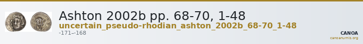 Ashton 2002b pp. 68-70, 1-48 — CANOA