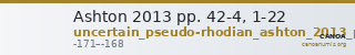 Ashton 2013 pp. 42-4, 1-22 — CANOA