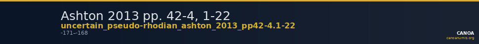 Ashton 2013 pp. 42-4, 1-22 — CANOA